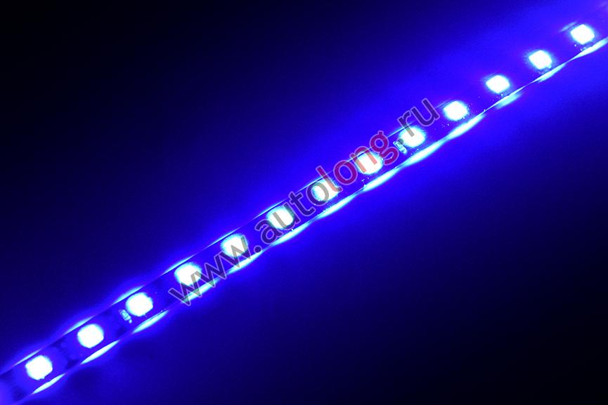 Лента светодиодная 5050-60SMD- 100 см 24V (Синяя)