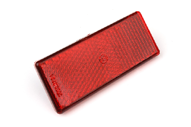 Катафот прямоугольный Красный (нового образца) на грузовики и коммерческие авто российской марки