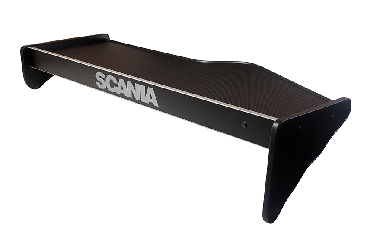 Стол в кабину SСANIA R 5 серия (Большой) с ящиком , перфорация