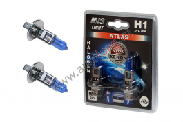Галогенная лампа AVS ATLAS H1 24V, 5000К, 70W (комплект 2 шт.)