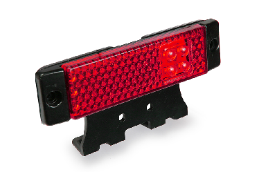 Указаель габарита (Маркерный) 0133 LED с кронштейном Красный