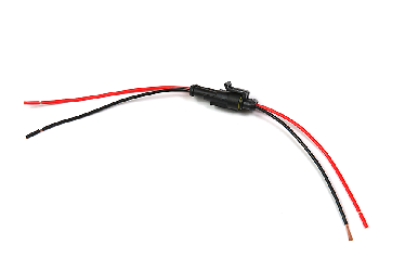 Разъем габарита с проводами AMP (Овальный 2-х контактный) Розетка и Вилка