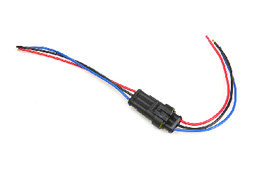 Разъем габарита с проводами AMP (Овальный 3-х контактный) Розетка и Вилка