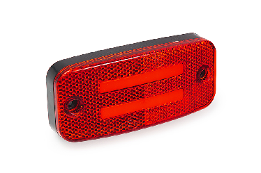 Указатель габарита (Маркерный) 159 с неоновым маркерным светом (две полосы) Красный