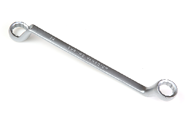 Ключ гаечный накидной 22x24 мм матированный 