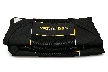 Чехол-сиденья MERCEDES MP 6 с 2019 г (2 высоких сиденья) Черный