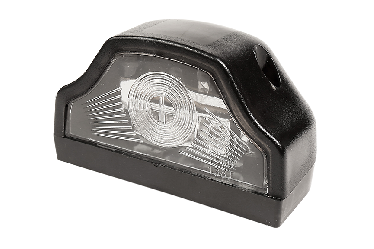 Фонарь габаритный светодиодный LED волна (черная)