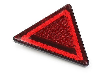 Катафот треугольный светодиодный (90 диодов) Красный