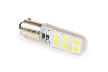 Лампа светодиодная 12V T8 BA9S-3528-12SWD Crystal White ФАНЛАЙТ