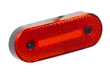 Указатель габарита (Маркерный) 146 (Schmitz) с неоновым  светом (одна полоса) Красный