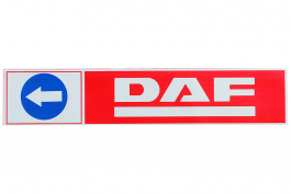 Наклейка светоотражающая DAF 