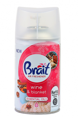 Ароматизатор REFILL SPRAY BRAIT WINE-BLANKET (для диспенсера) 