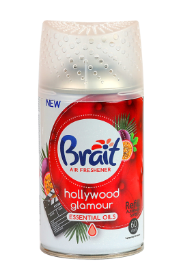Ароматизатор воздуха REFILL SPRAY BRAIT HOLLYWOOD GLAMOUR (для диспенсера) 250 мл 