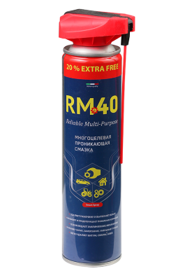 Смазка многоцелевая проникающая RM-40 (аэрозоль) ReMarco 300 мл