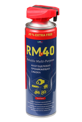 Смазка многоцелевая проникающая (аэрозоль) RM-40 ReMarco 540 мл