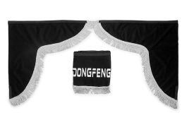Ламбрекен лобового стекла и угол DONG FENG (польская ткань) Черный