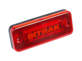 Указатель габарита светодиодный Маркерный 24В SITRAK 163 Красный