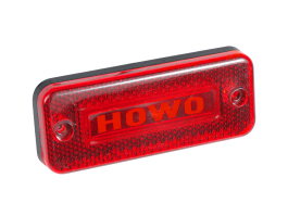 Указатель габарита светодиодный Маркерный 24В HOWO 163 Красный