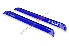 Дефлектор прямой SCANIA  4 серия (синий)