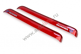 Дефлектор прямой SCANIA  4 серия (красный)