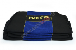 Чехлы на сиденья IVECO (2 ремня) Синие